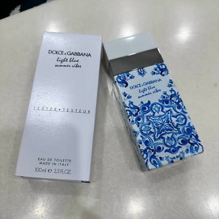 Tester DG Light blue Summer vibes